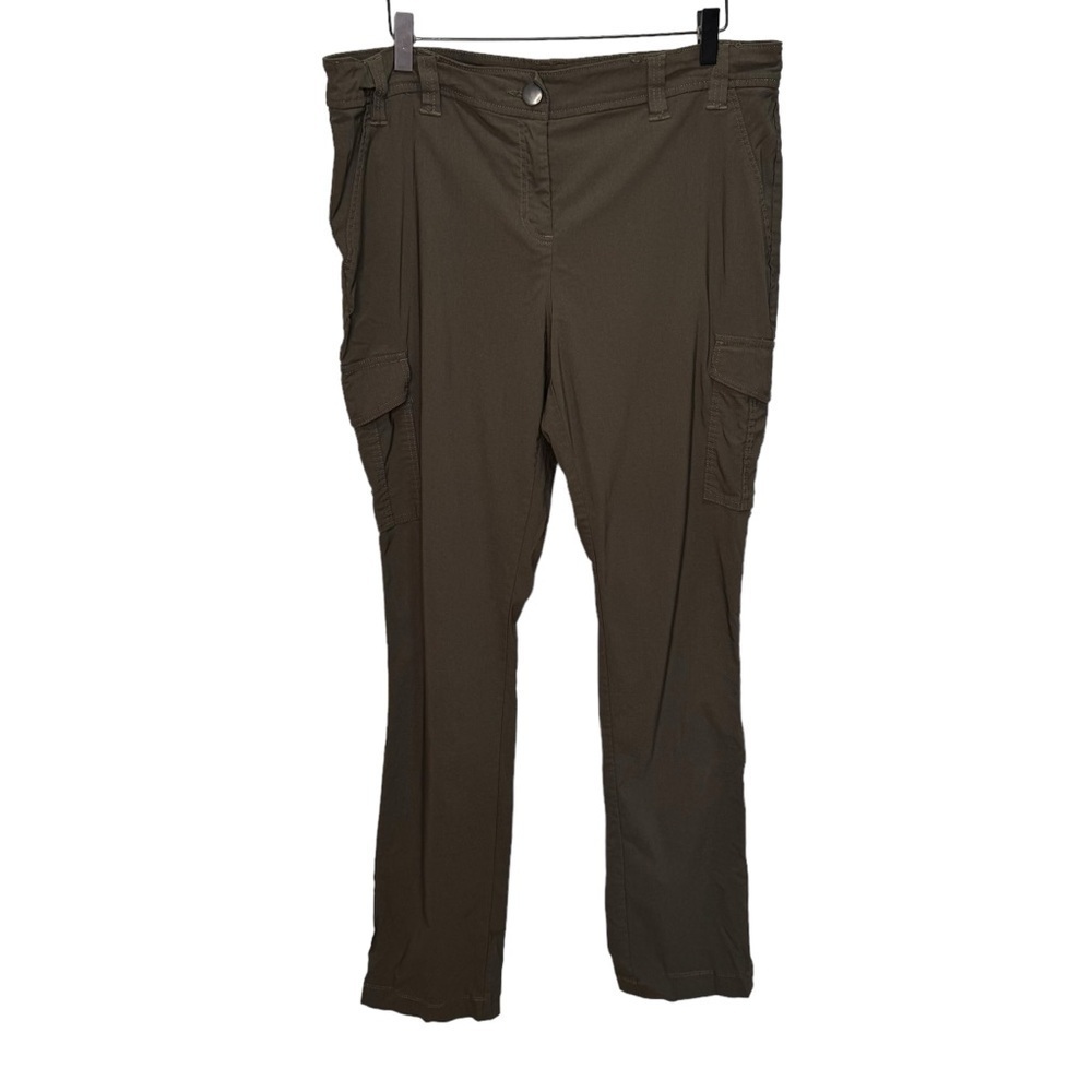 Ricki's Green Cargo Skinny Trouser Pants Size 16 - Picture 1 of 11
